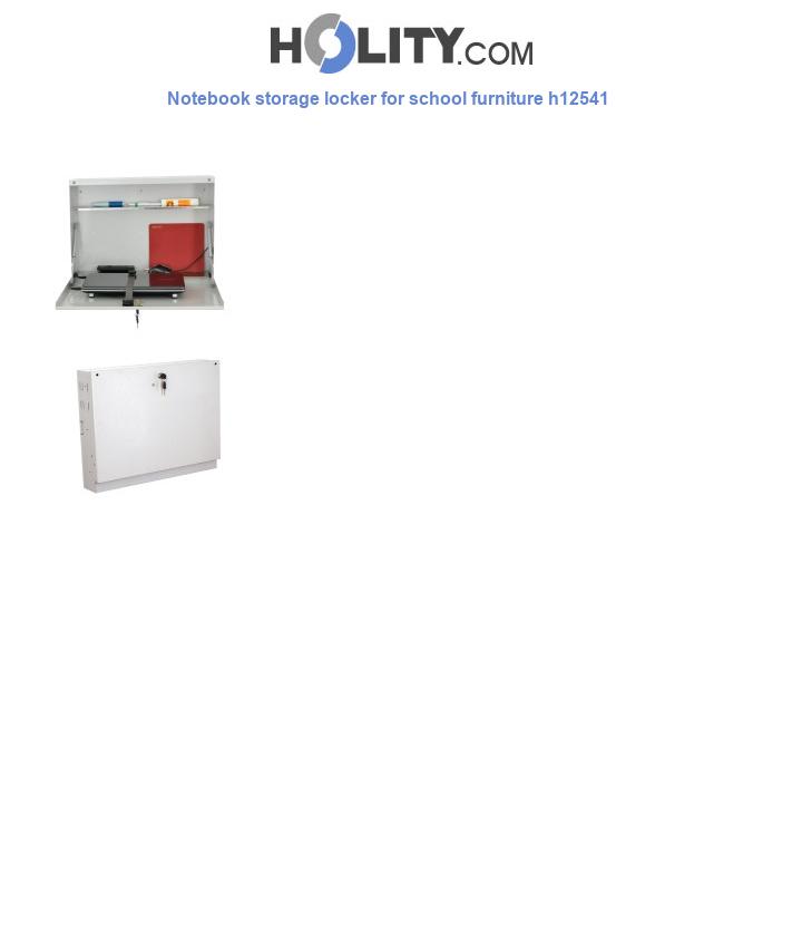 Notebook storage locker for school furniture h12541