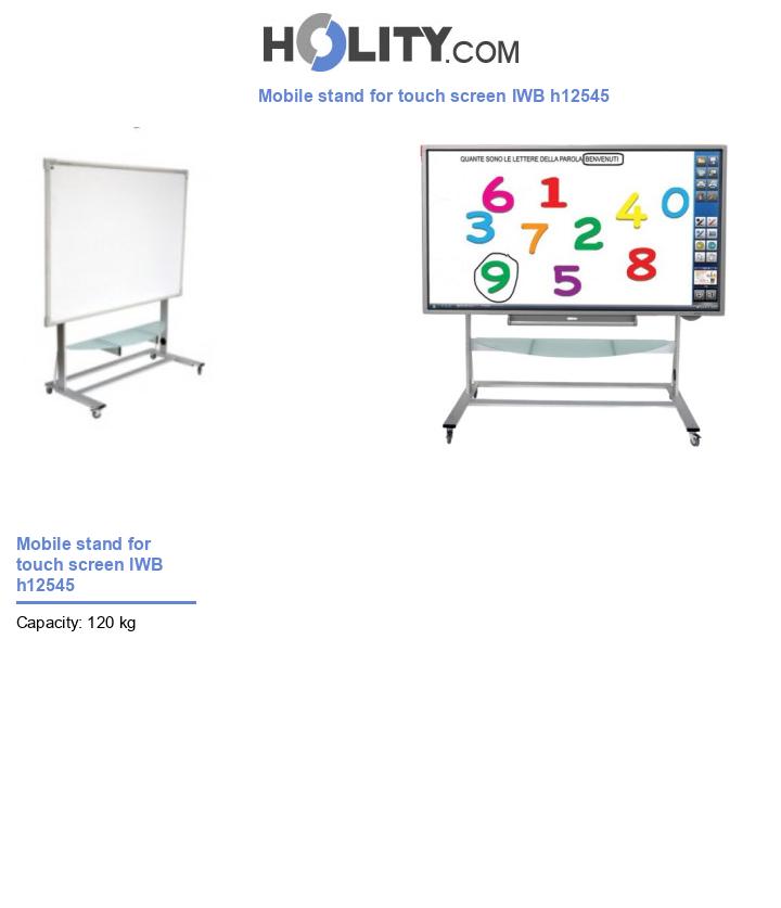 Mobile stand for touch screen IWB h12545