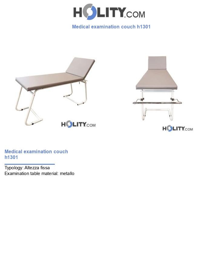 Medical examination couch h1301