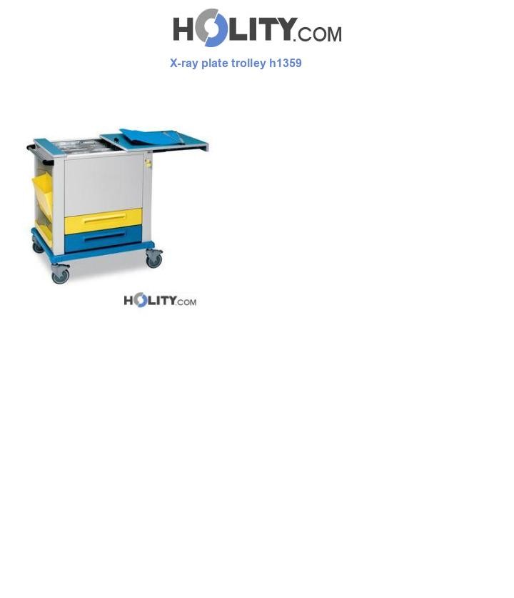 X-ray plate trolley h1359