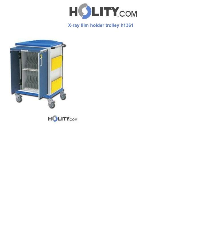 X-ray film holder trolley h1361