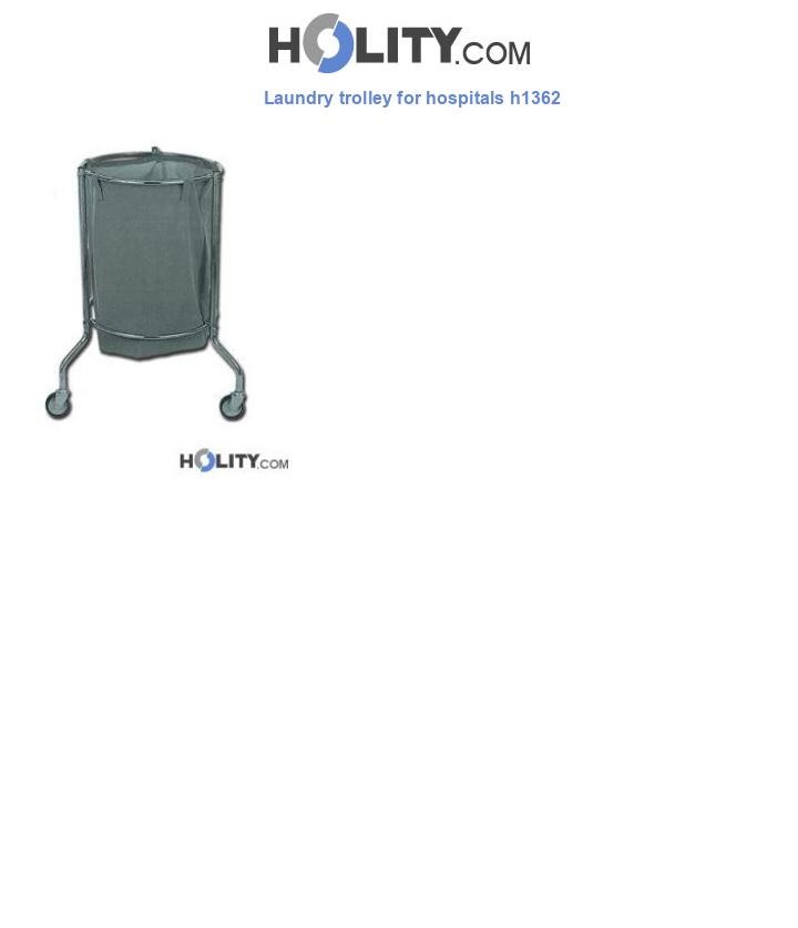 Laundry trolley for hospitals h1362