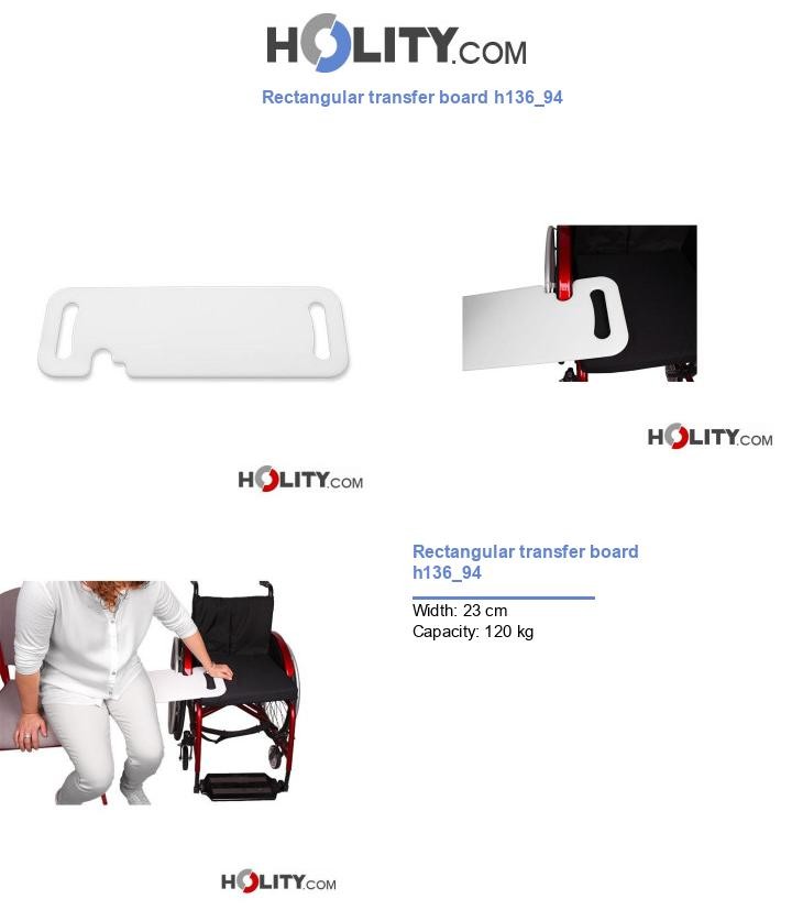 Rectangular transfer board h136_94