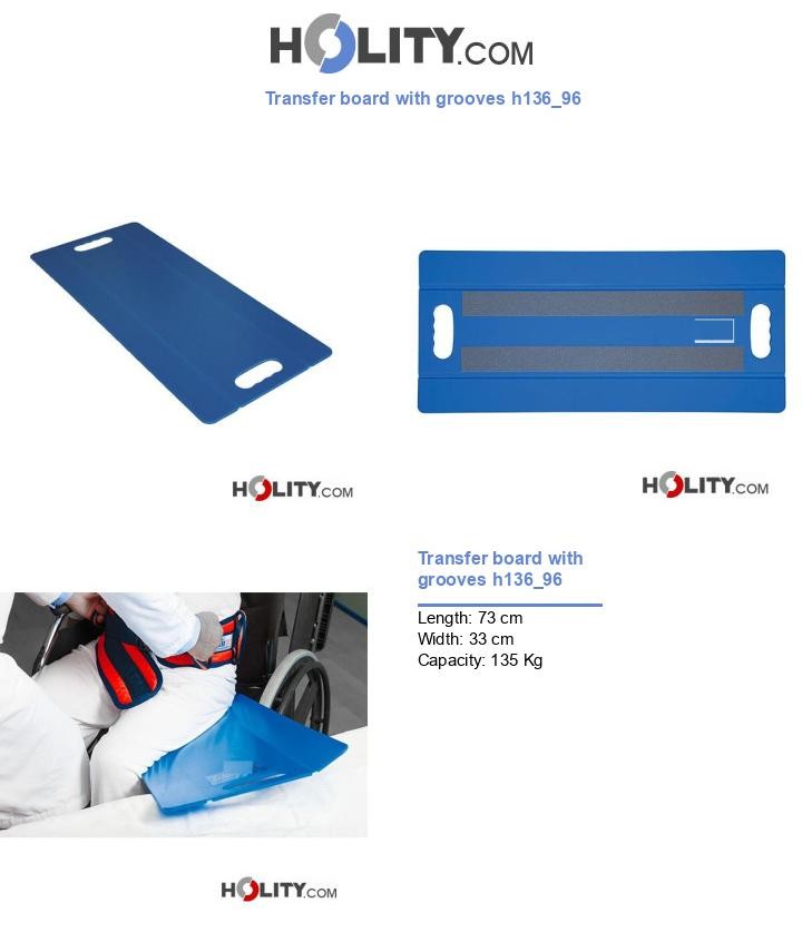 Transfer board with grooves h136_96