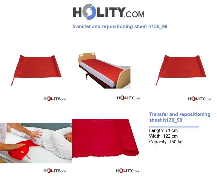 Transfer and repositioning sheet h136_99