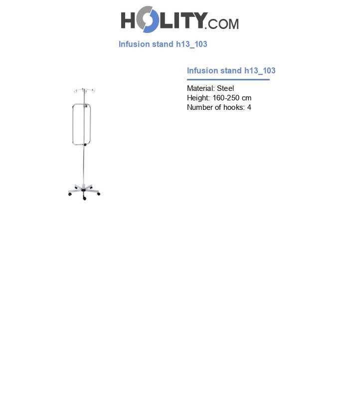 Infusion stand h13_103