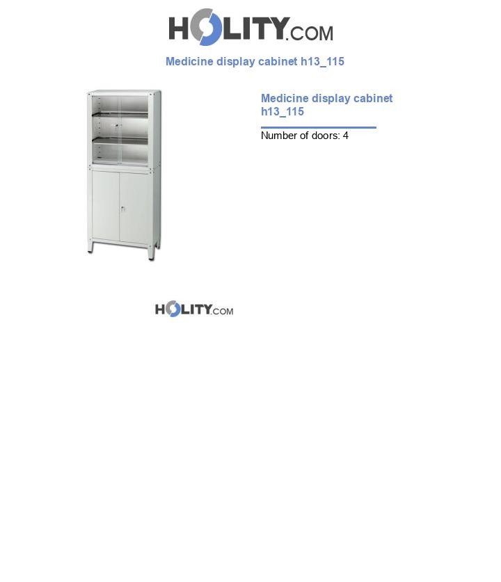 Medicine display cabinet h13_115