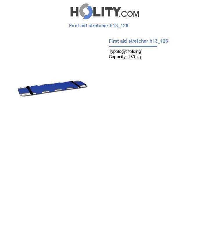 First aid stretcher h13_126