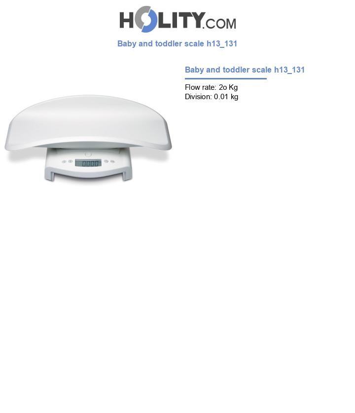 Baby and toddler scale h13_131