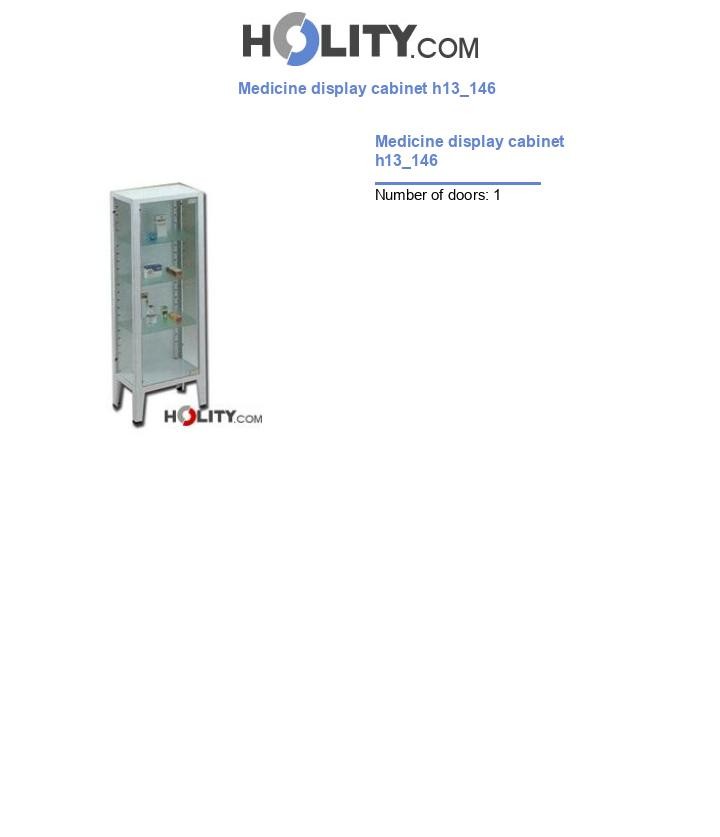 Medicine display cabinet h13_146