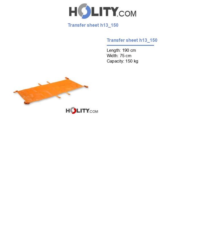 Transfer sheet h13_150