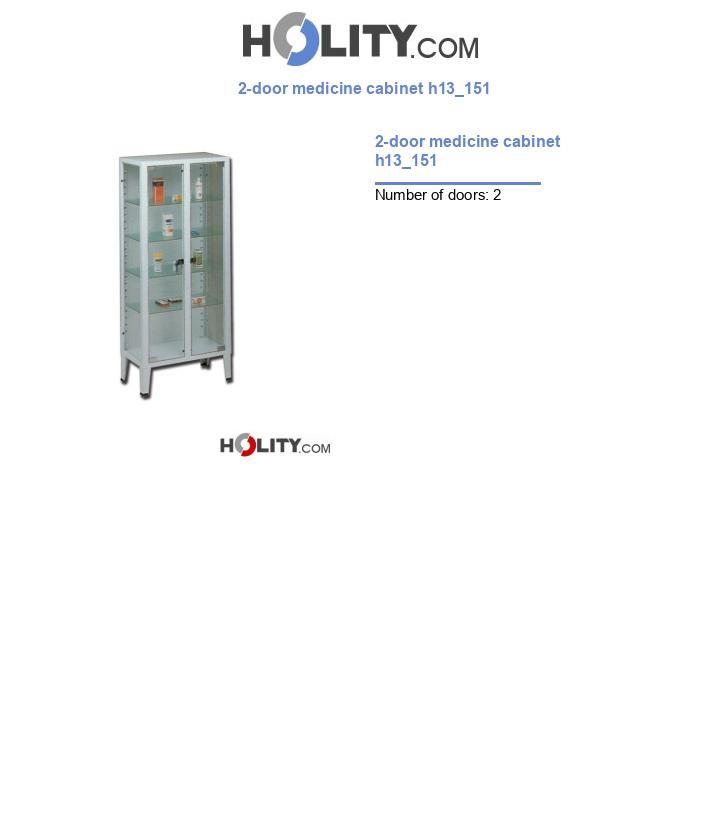 2-door medicine cabinet h13_151