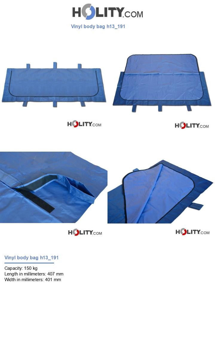 Vinyl body bag h13_191
