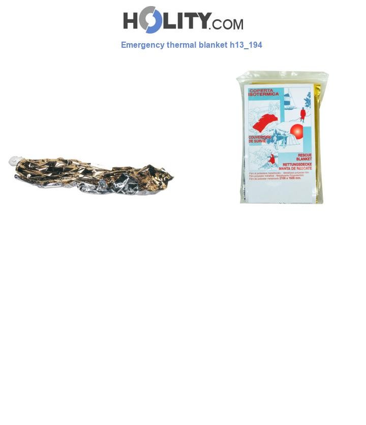 Emergency thermal blanket h13_194