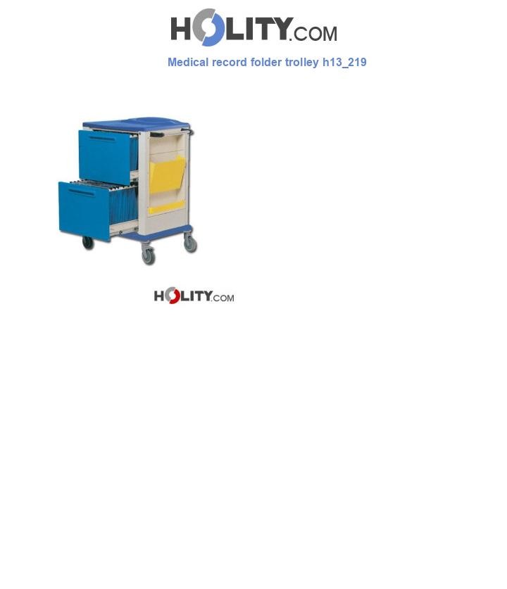 Medical record folder trolley h13_219