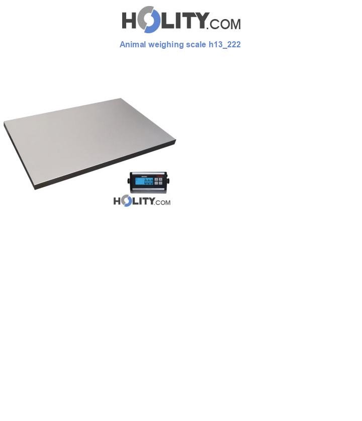 Animal weighing scale h13_222