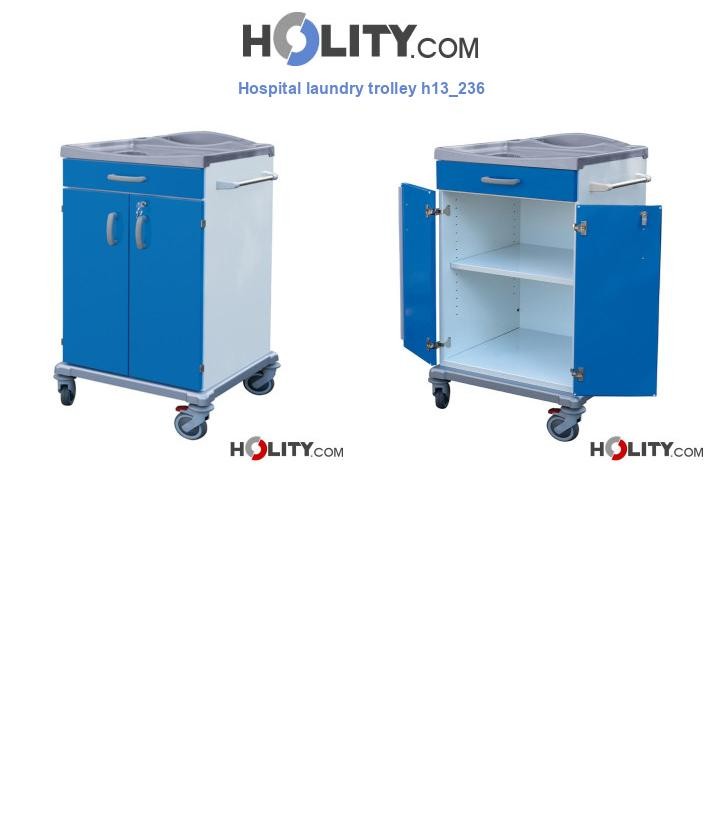 Hospital laundry trolley h13_236