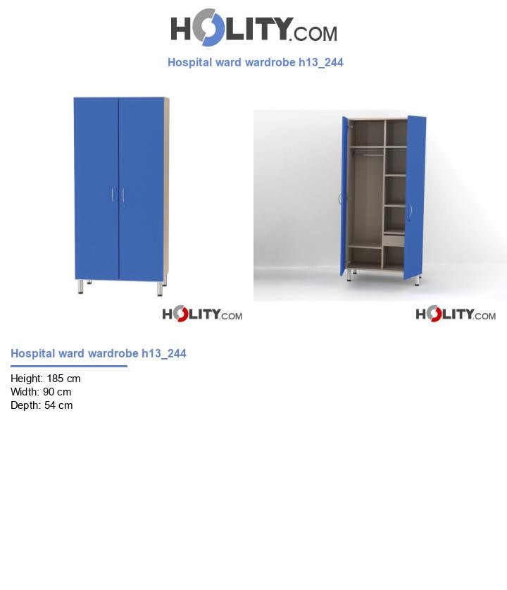 Hospital ward wardrobe h13_244