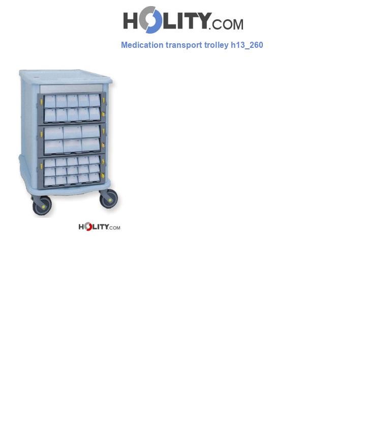 Medication transport trolley h13_260