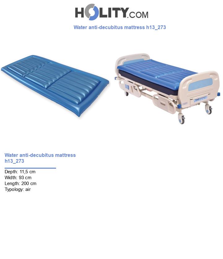 Water anti-decubitus mattress h13_273