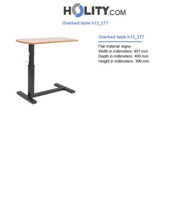 Overbed table h13_277