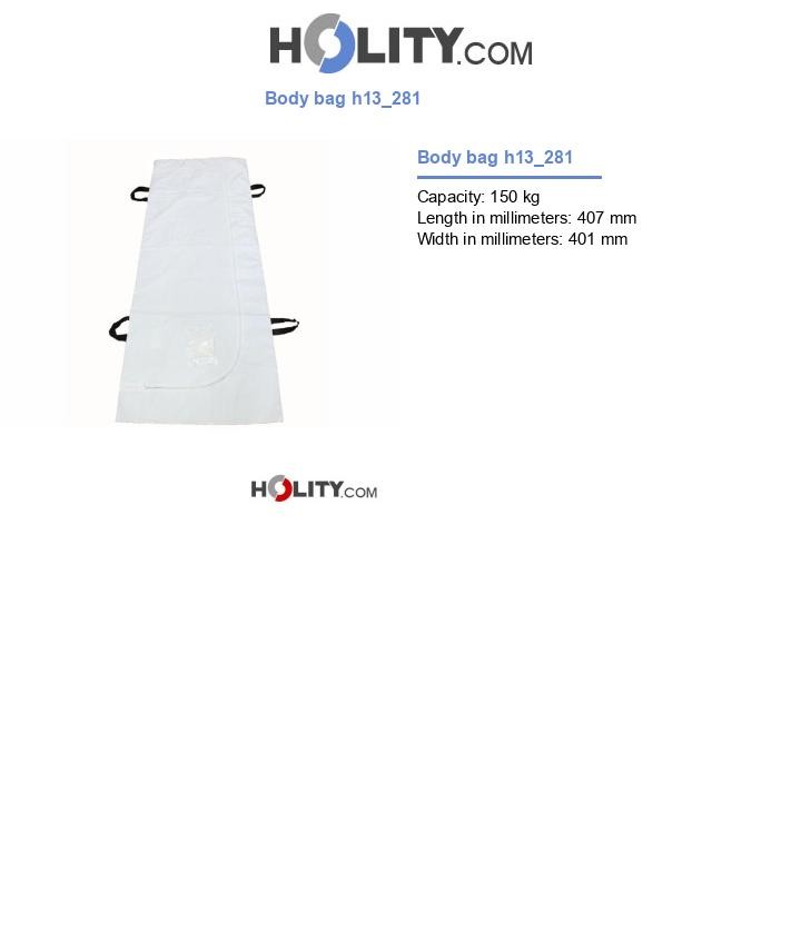 Body bag h13_281