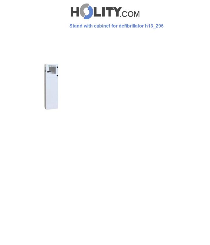 Stand with cabinet for defibrillator h13_295