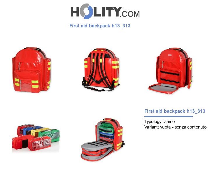 First aid backpack h13_313