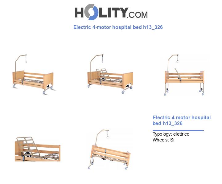 Electric 4-motor hospital bed h13_326