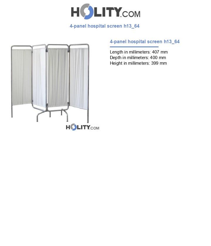 4-panel hospital screen h13_64