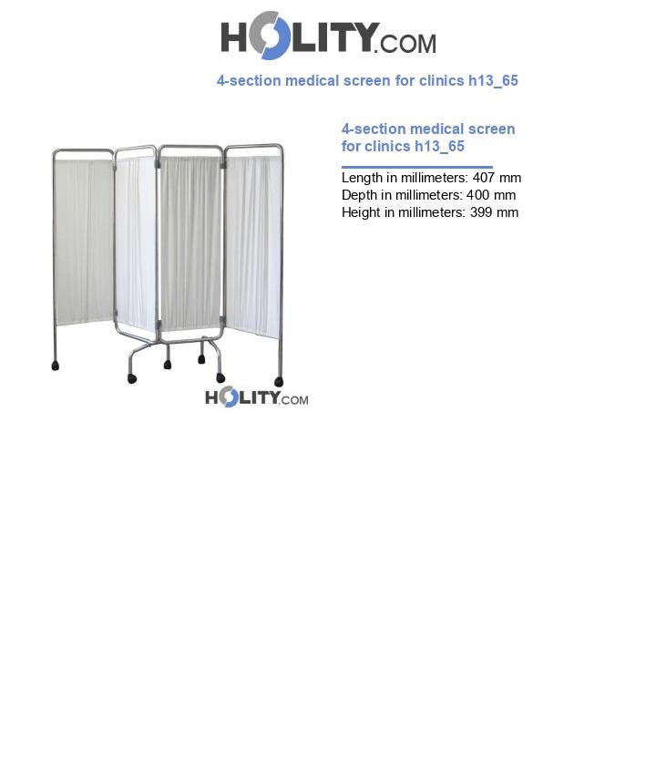 4-section medical screen for clinics h13_65