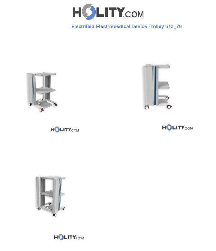 Electrified Electromedical Device Trolley h13_70