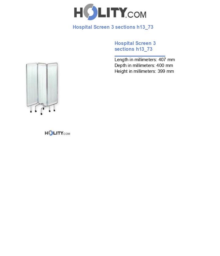 Hospital Screen 3 sections h13_73