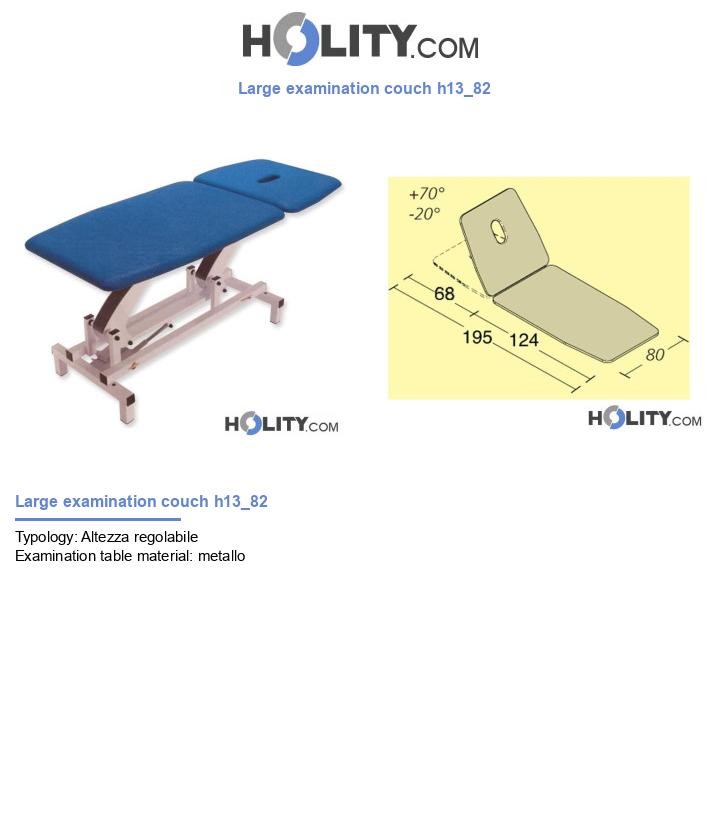 Large examination couch h13_82