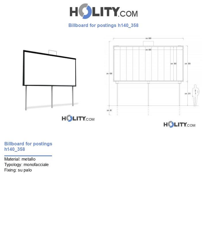 Billboard for postings h140_358