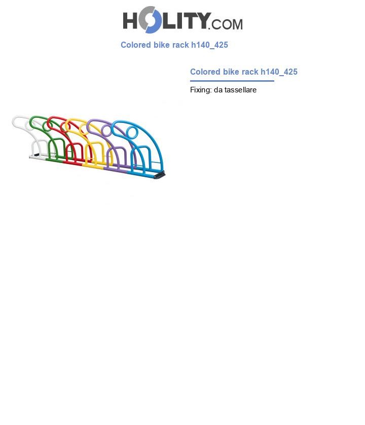 Colored bike rack h140_425
