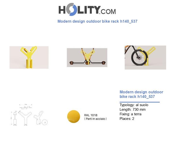 Modern design outdoor bike rack h140_537