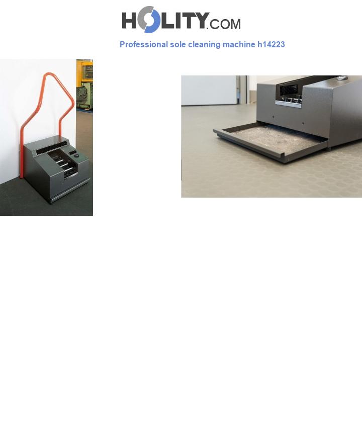 Professional sole cleaning machine h14223