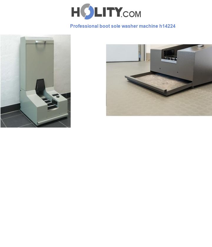 Professional boot sole washer machine h14224