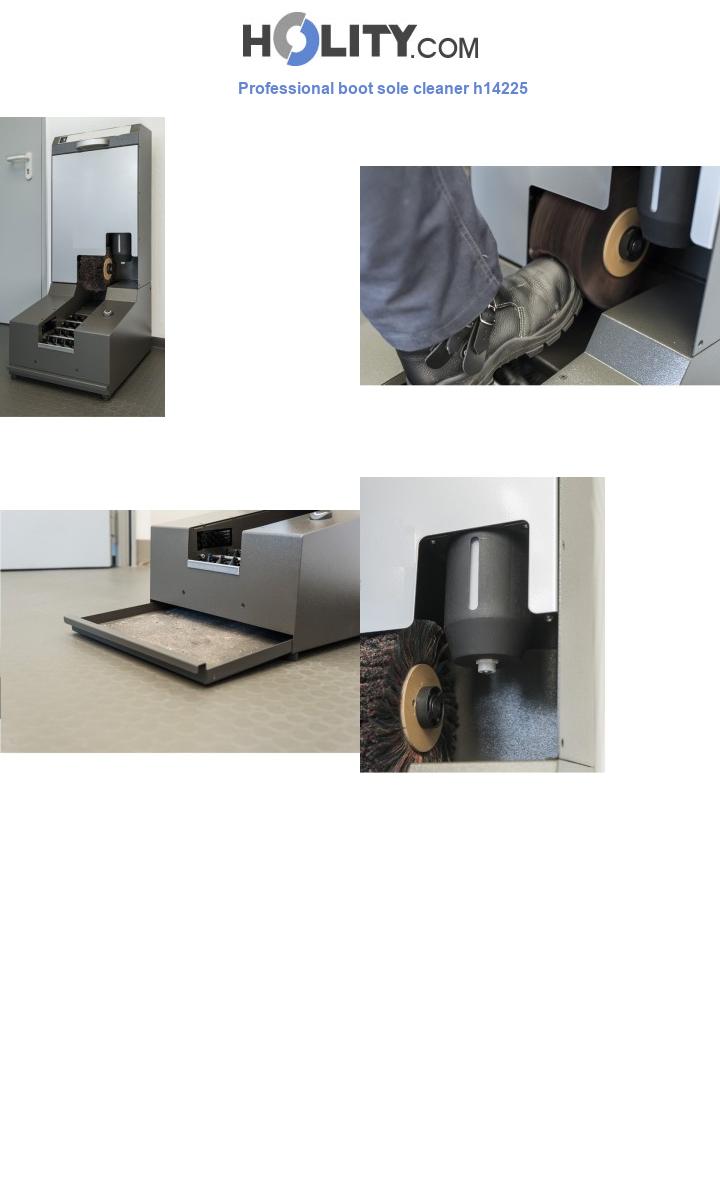 Professional boot sole cleaner h14225