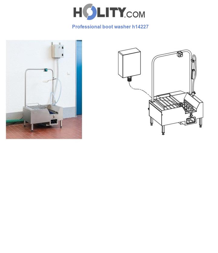 Professional boot washer h14227