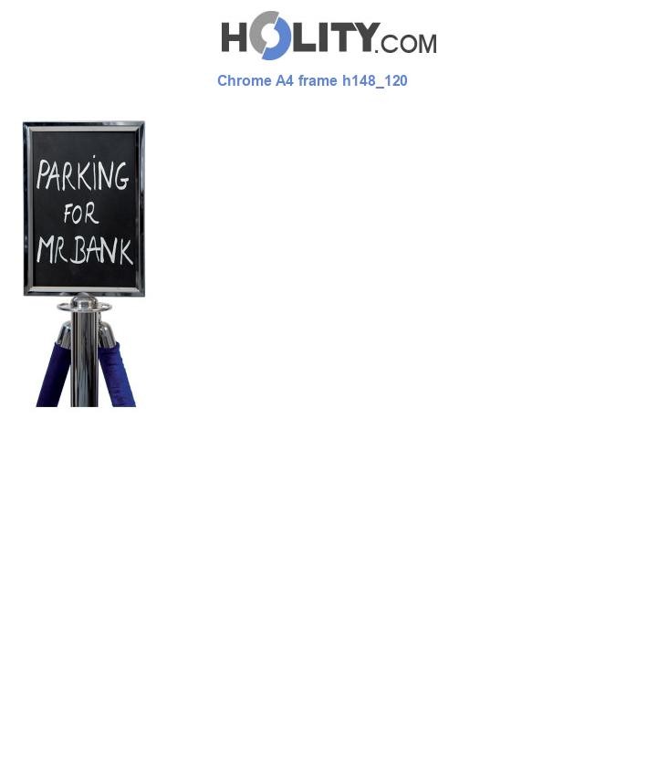 Chrome A4 frame h148_120