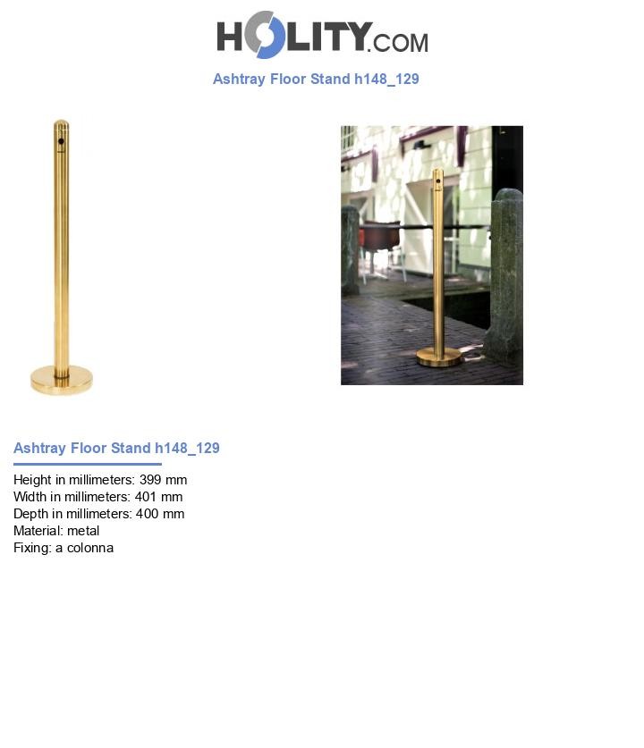 Ashtray Floor Stand h148_129