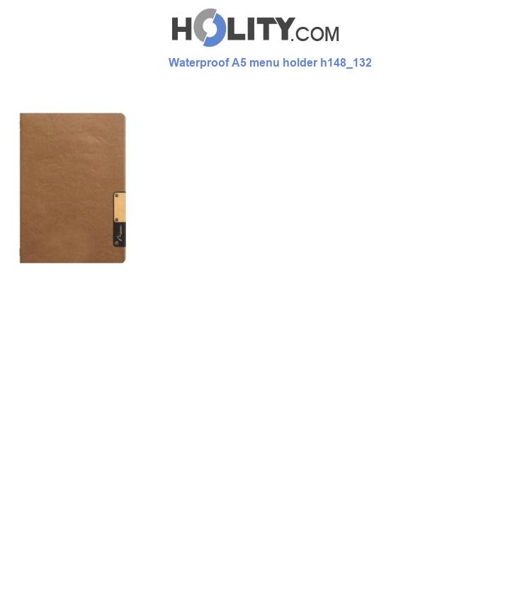 Waterproof A5 menu holder h148_132