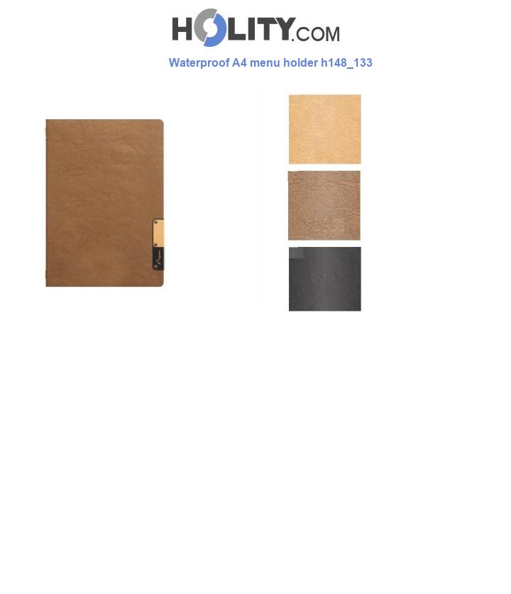 Waterproof A4 menu holder h148_133