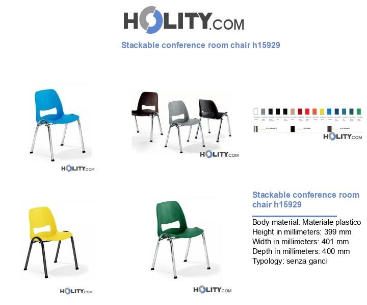 Stackable conference room chair h15929