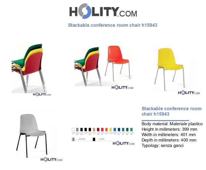 Stackable conference room chair h15943