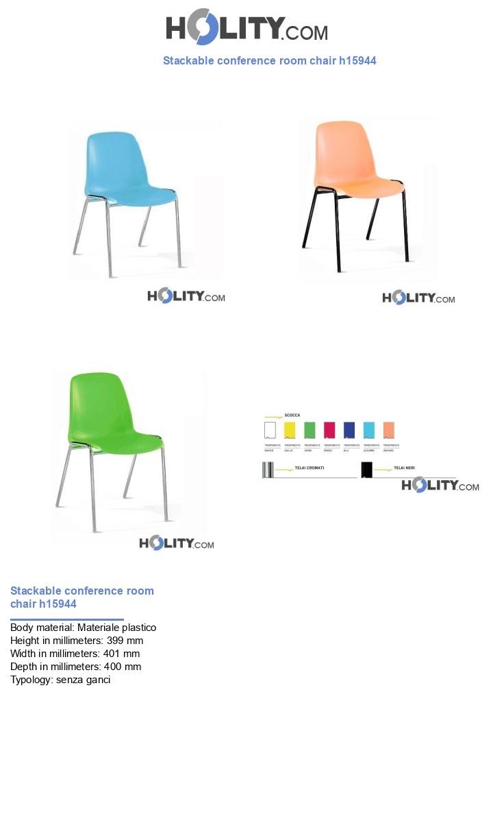 Stackable conference room chair h15944