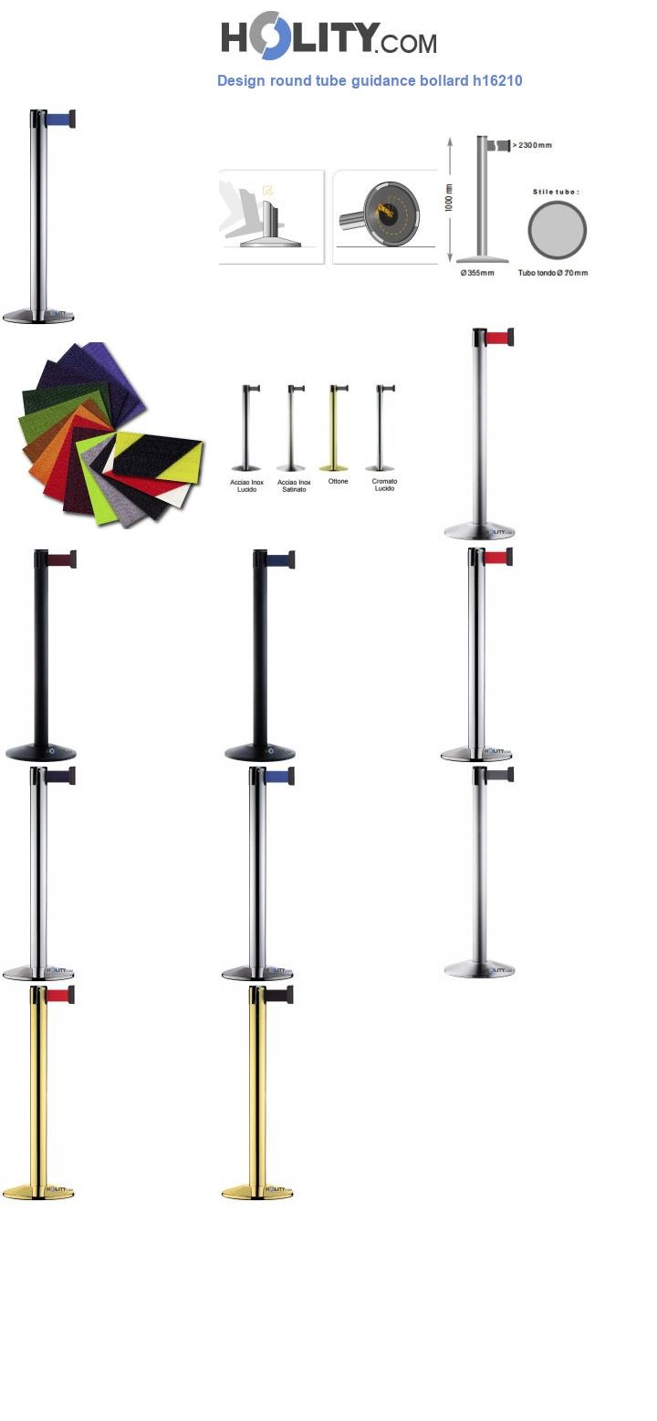 Design round tube guidance bollard h16210