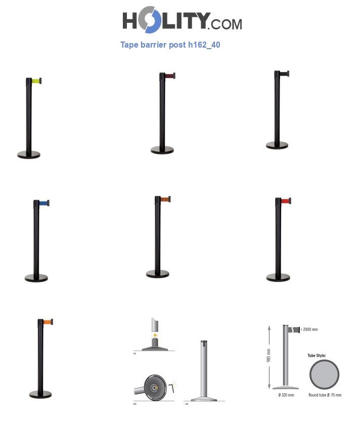 Tape barrier post h162_40